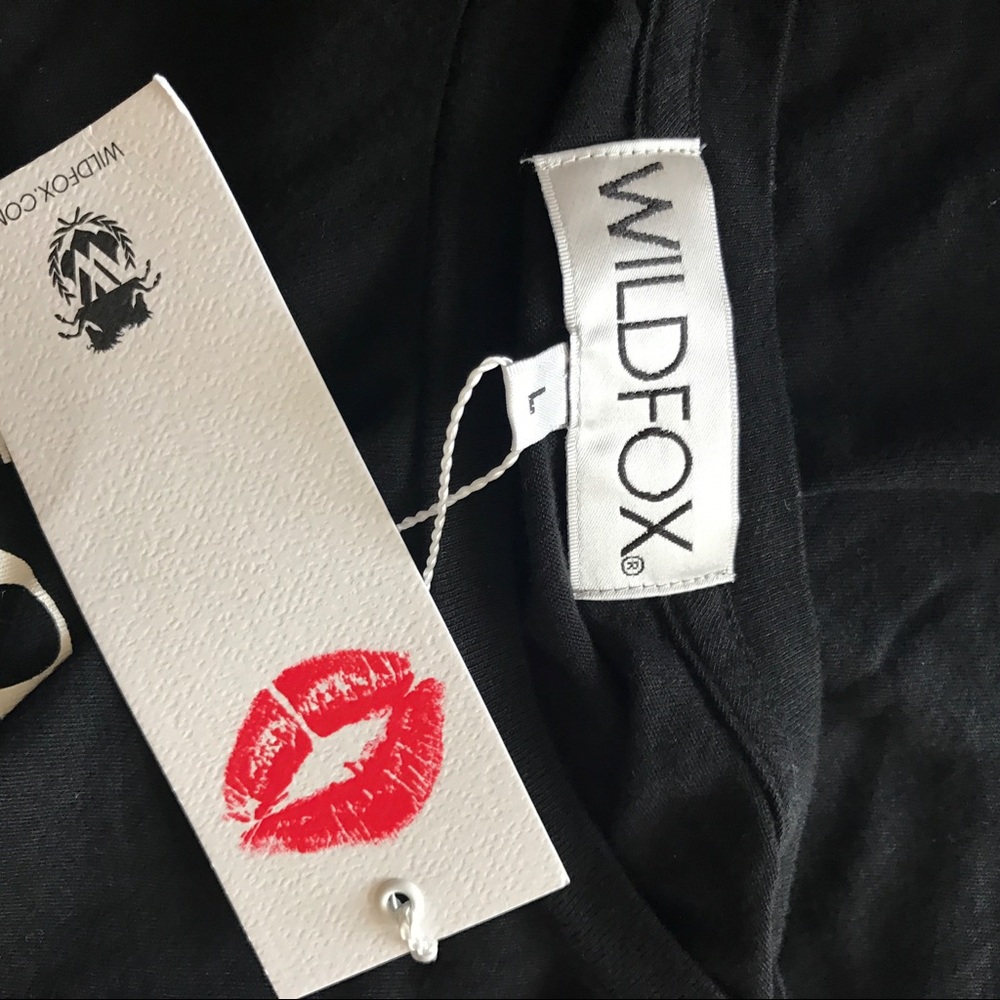 NWT Wildfox "Take Me To Paris" Tank size L - Picture 8 of 8